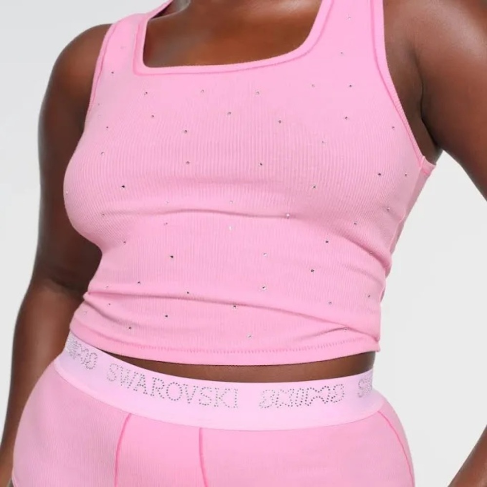 Swarvoski Skims Tank Top and Short Set NWT